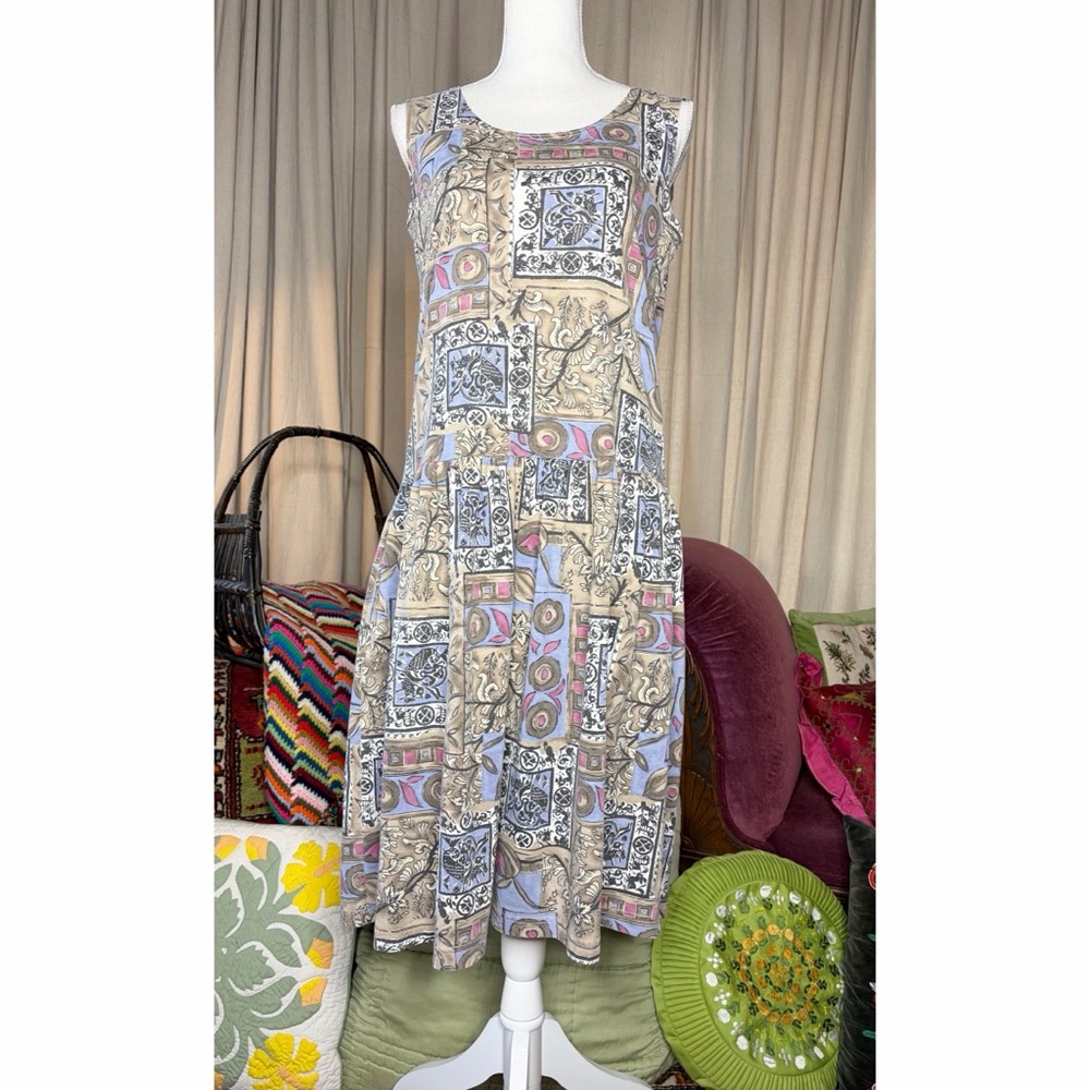 80s Drop Waist Sundress